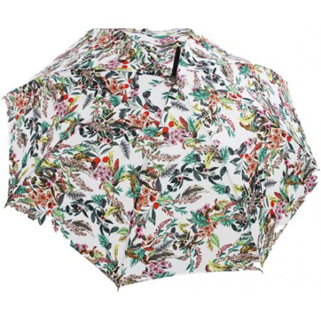 Grand parapluie de luxe motif tropicale