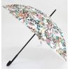 Grand parapluie de luxe motif tropicale