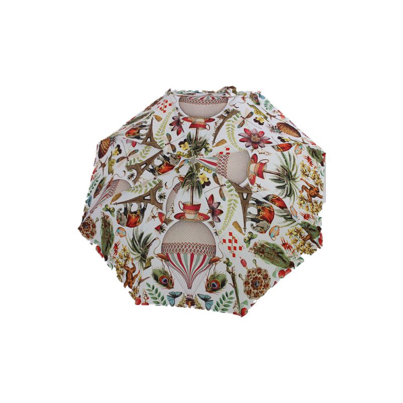 Parapluie pliant de luxe fond blanc