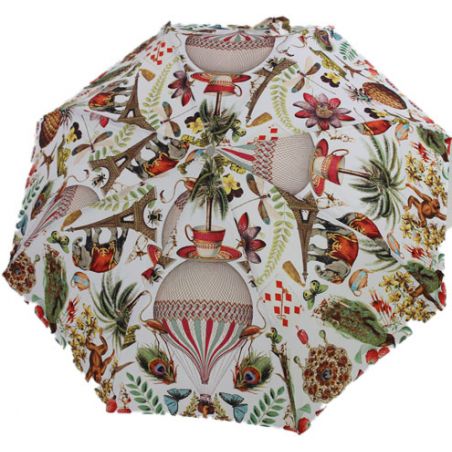 Parapluie pliant de luxe fond blanc