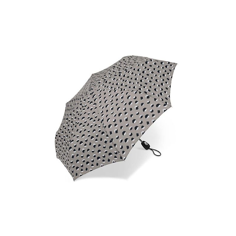 Parapluie pliant Pierre Cardin black and gris argent