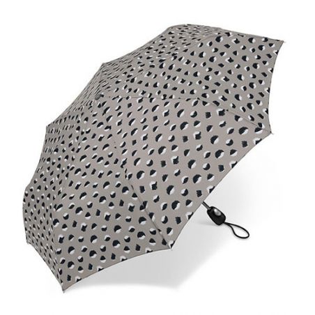 Parapluie pliant Pierre Cardin black and gris argent