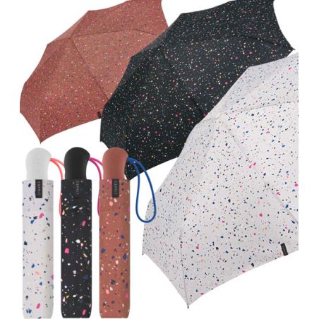 Parapluie pliant Esprit terracotta multicolore