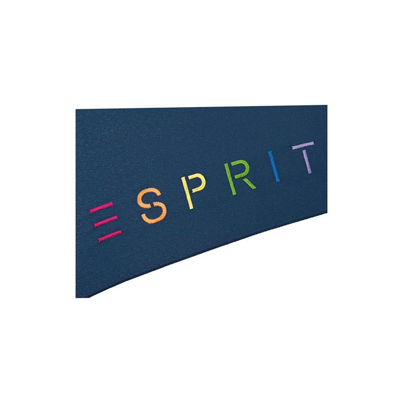 Grand parapluie Esprit bleu logo multicolore