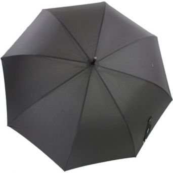 Grand parapluie canne noir tempête