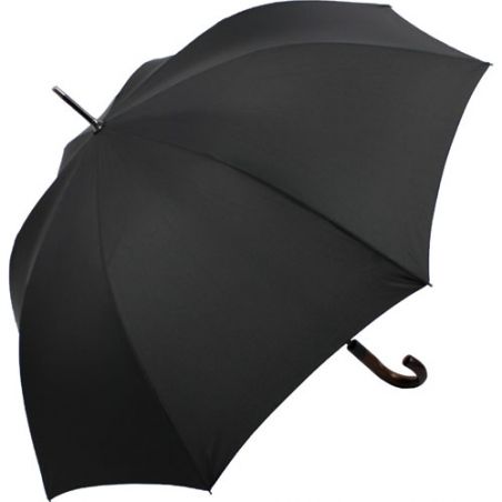 Grand parapluie canne noir tempête