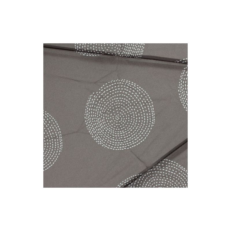 Parapluie pliable taupe Pierre Cardin motif ethnique