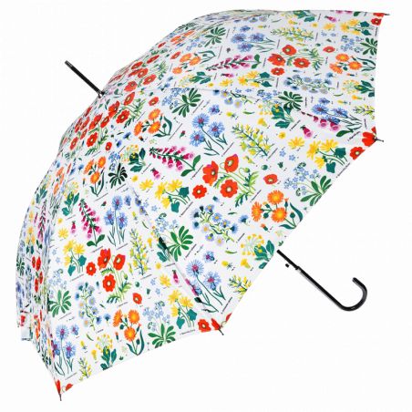Parapluie anglais fleurs sauvages