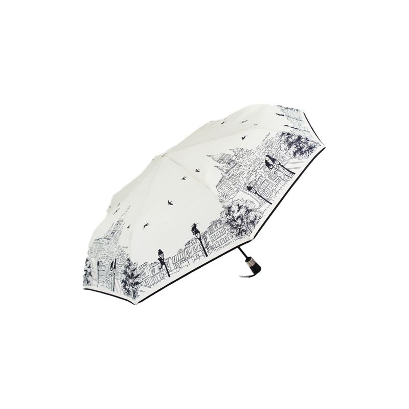 Parapluie pliant femme vue de Montmartre