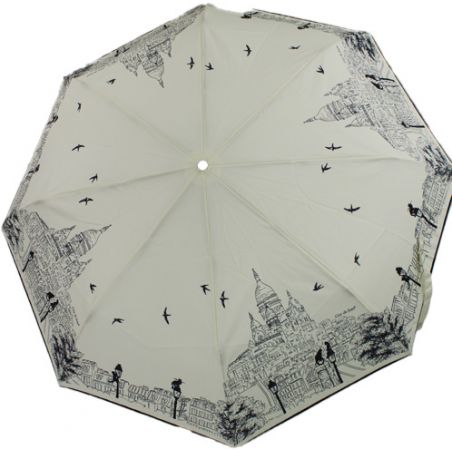 Parapluie pliant femme vue de Montmartre