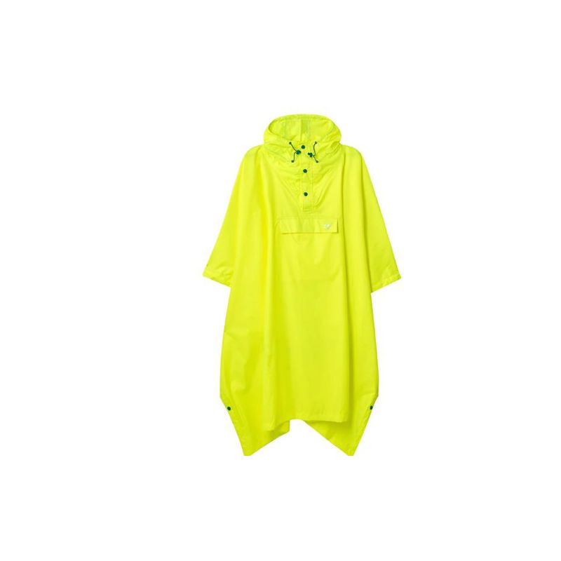Poncho jaune fluo anti pluie