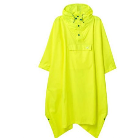 Poncho jaune fluo anti pluie