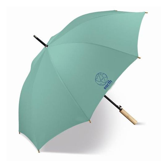Parapluie Ouverture Automatique - 16 Baleines, Résistant Au Vent - Avec Manchon Télescopique Anti-gouttes - Poignée Anneau, Portable