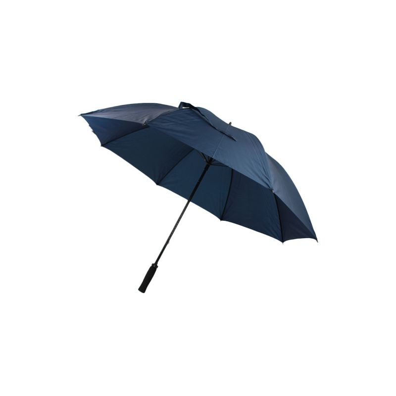 Grand parapluie golf bleu marine doubles baleines