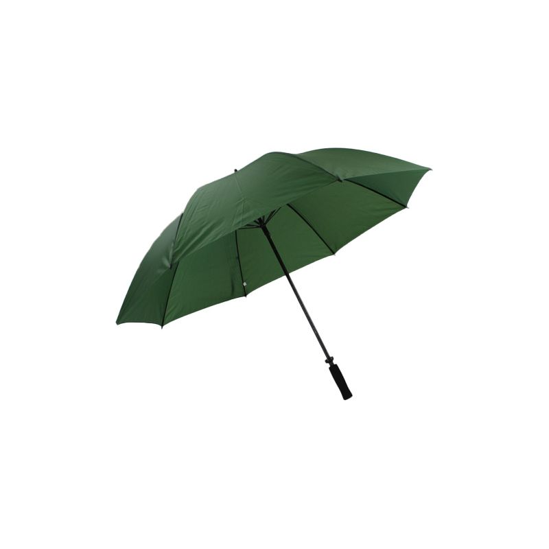 Grand parapluie golf vert doubles baleines