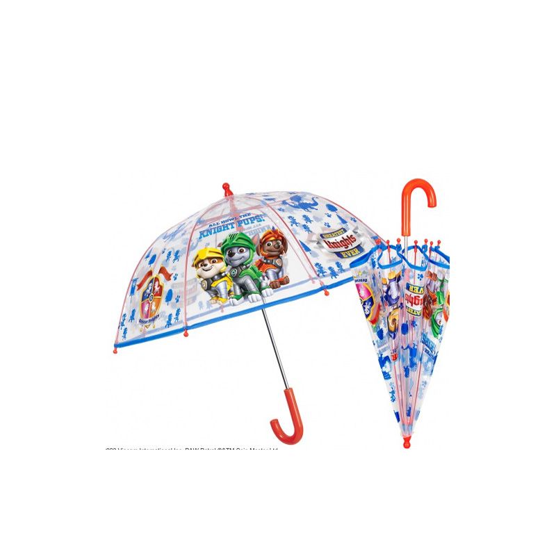 Parapluie transparent cloche Pat Patrouille