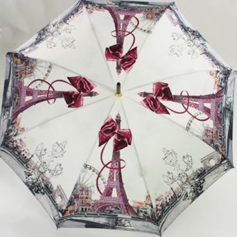 Parapluie canne Tour Eiffel 1900