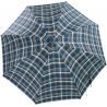 Parapluie canne français écossais bleu pour femme