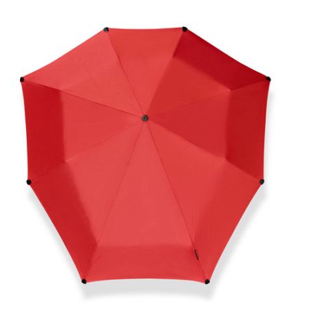 Parapluie pliant tempête Senz rouge ouverture fermeture automatique