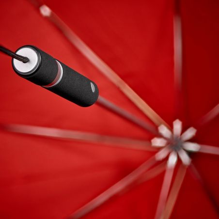 Parapluie pliant tempête Senz rouge ouverture fermeture automatique