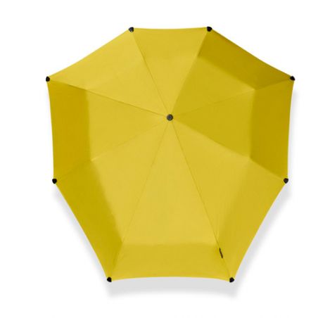 Parapluie pliant tempête Senz jaune ouverture fermeture automatique