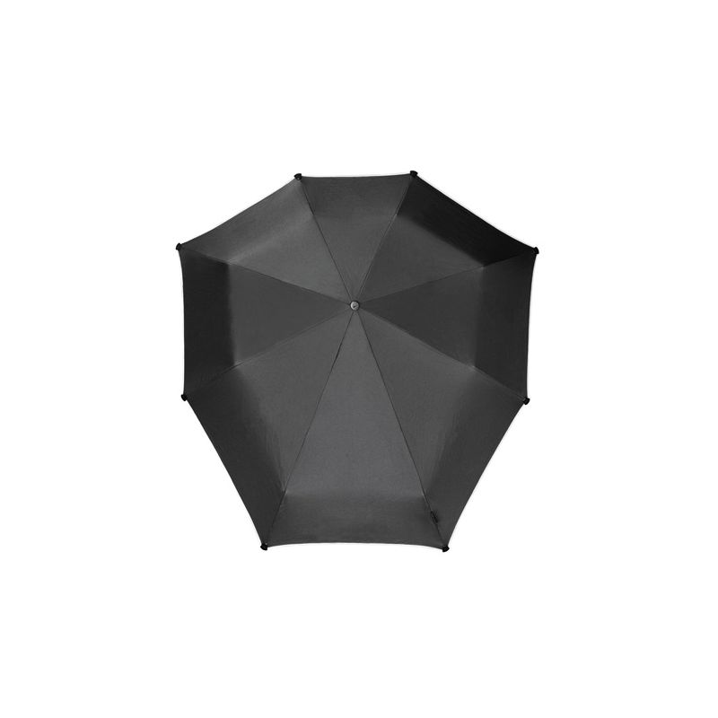 Parapluie pliant tempête Senz noir bande réfléchissante automatique