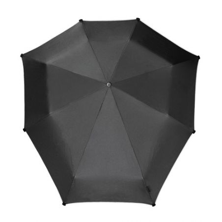 Parapluie pliant tempête Senz noir bande réfléchissante automatique