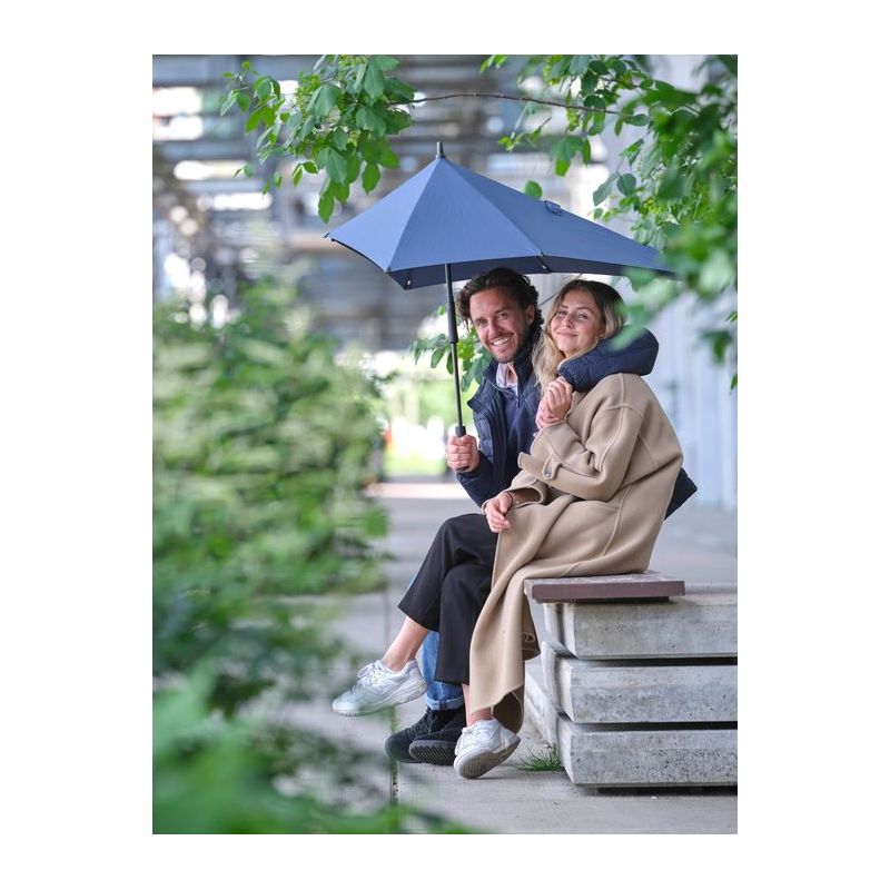 Grand parapluie tempête Senz noir xxl