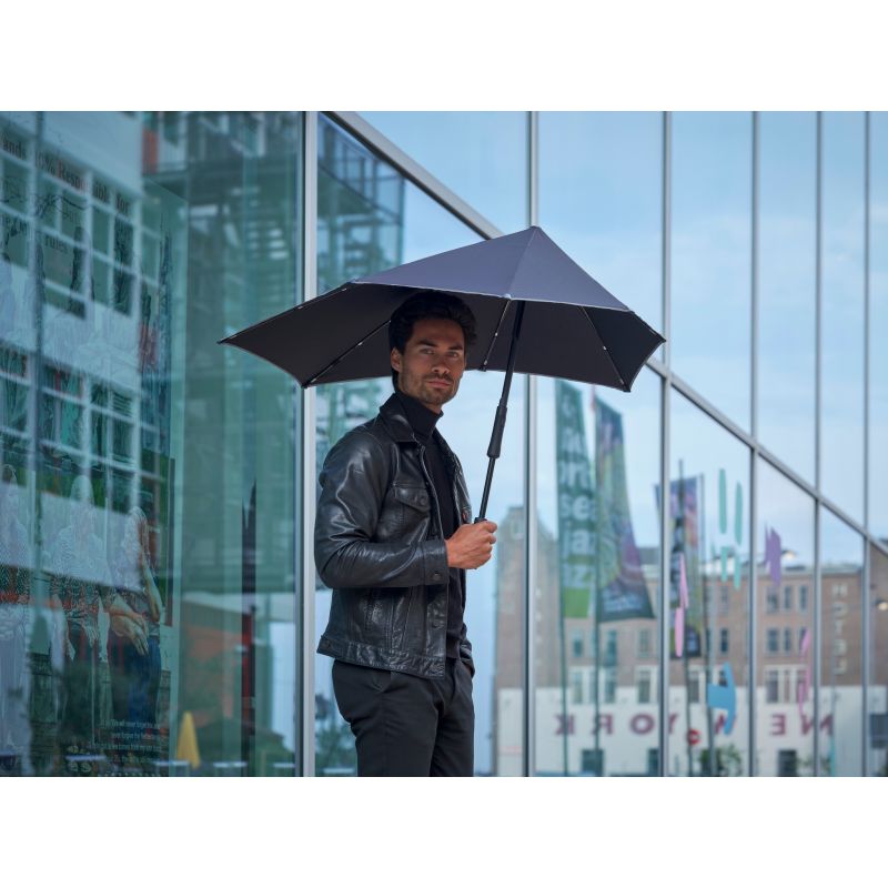 Grand parapluie tempête Senz bande réfléchissante xxl