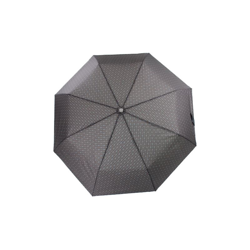 Parapluie pliant monogramme gris homme Hugo BOSS