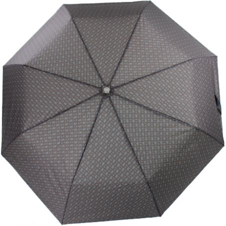 Parapluie pliant monogramme gris homme Hugo BOSS