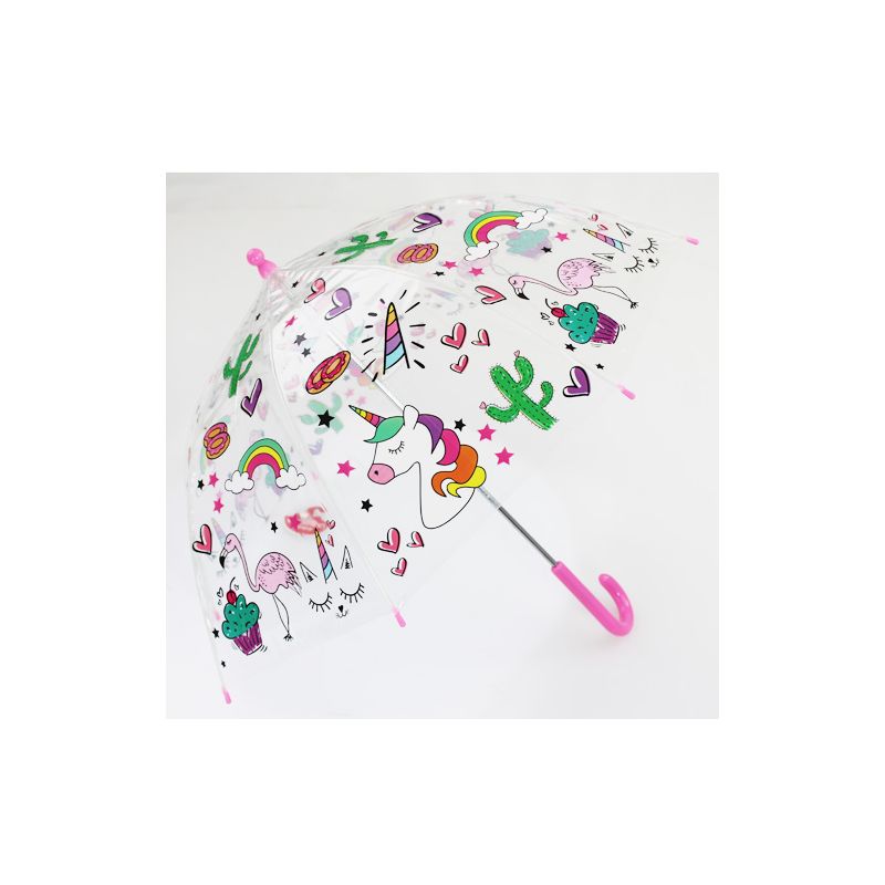 Parapluie Enfant Renard - Design Ludique Et Coloré - Protection Pluie - Taille Adaptée Aux Enfants - 2