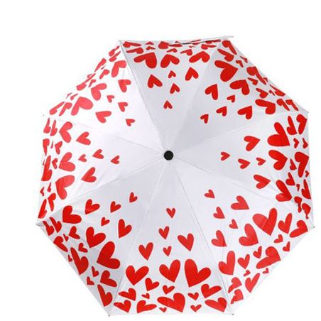 Parapluie pliant automatique i love you
