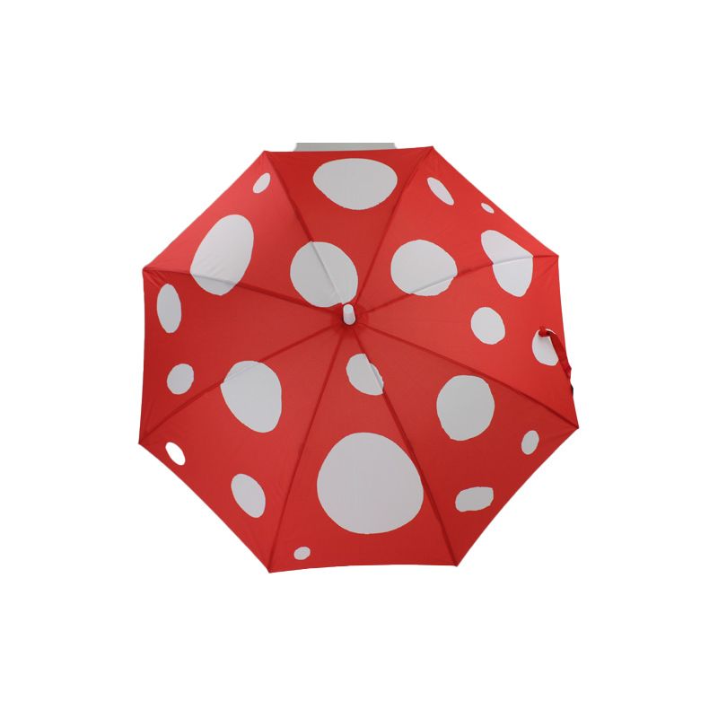 Grand parapluie rouge seventies