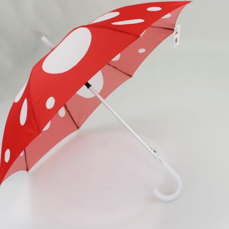 Grand parapluie rouge seventies