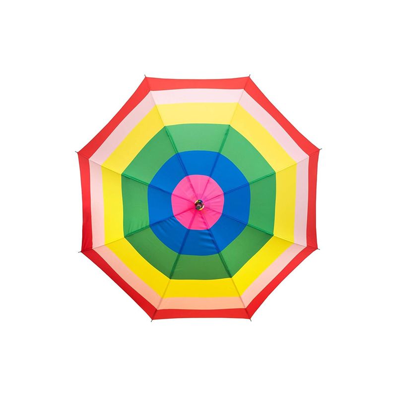 Grand parapluie canne multicolore