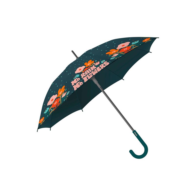 Grand parapluie no rain no flowers