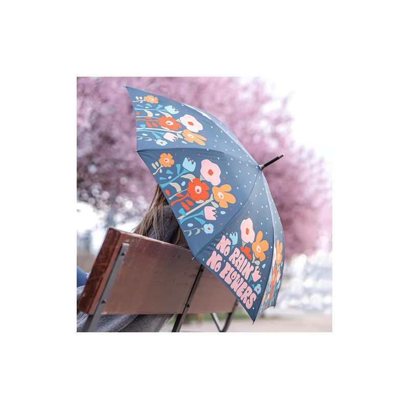 Grand parapluie no rain no flowers