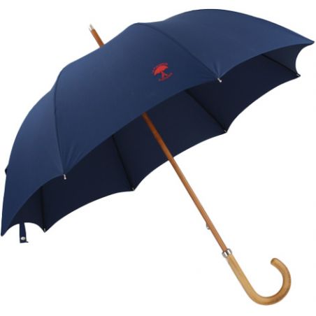 Parapluie canne bleu marine le Parapluie Français