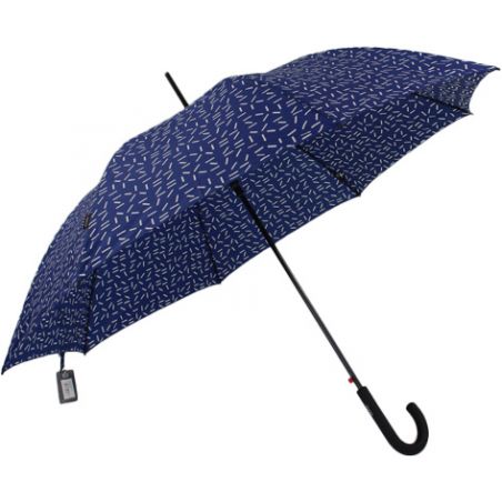 Parapluie femme résistant en bleu