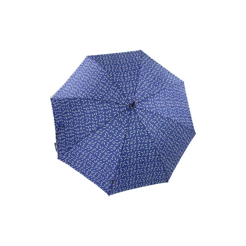 Parapluie femme résistant en bleu