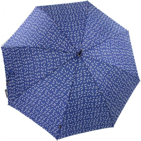 Parapluie femme résistant en bleu
