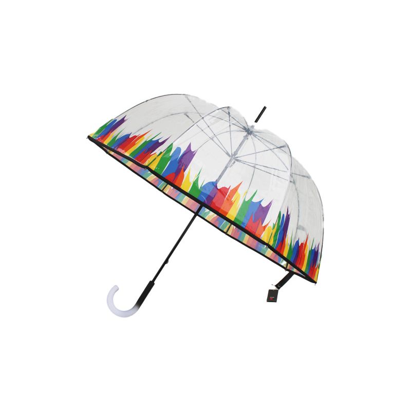 Parapluie long transparent pride Knirps