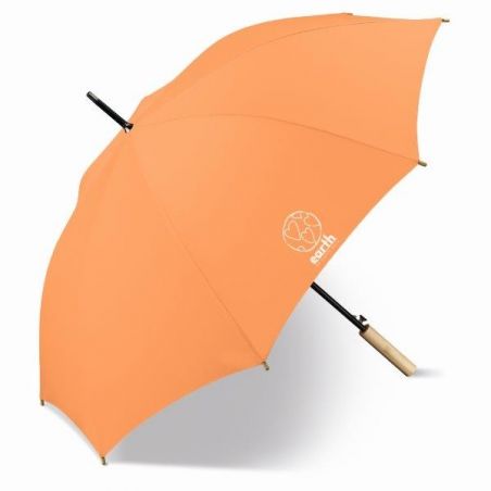 Parapluie golf écologique orange ouverture automatique