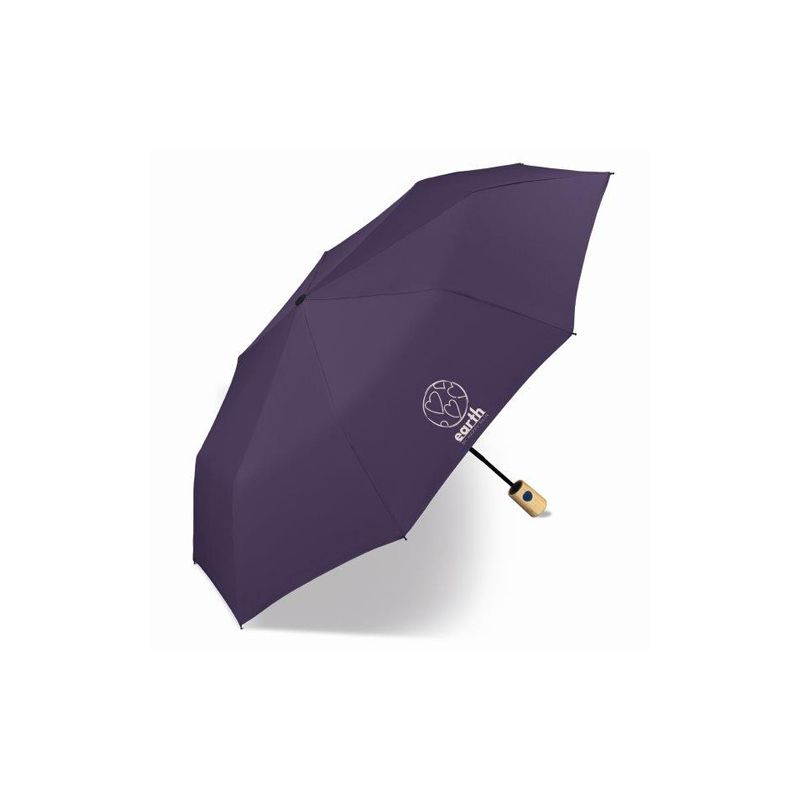 Parapluie pliable écologique violet ouverture automatique