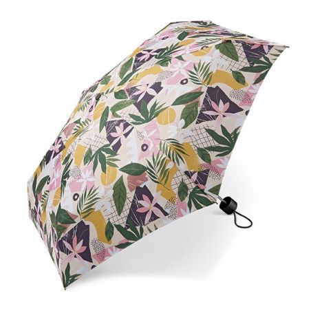 Mini parapluie Pierre Cardin tropical sable
