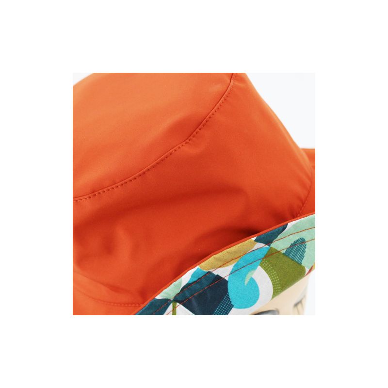 Chapeau de pluie Terracota revers géométrique