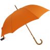 Parapluie canne orange fabrication française