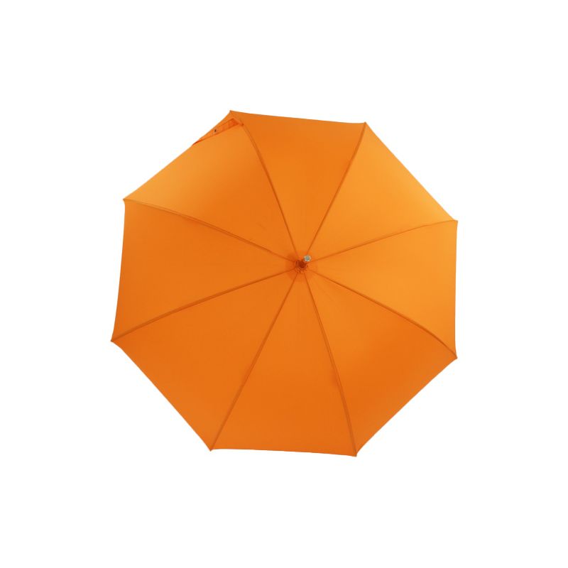 Parapluie canne orange fabrication française