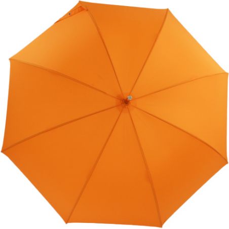 Parapluie canne orange fabrication française